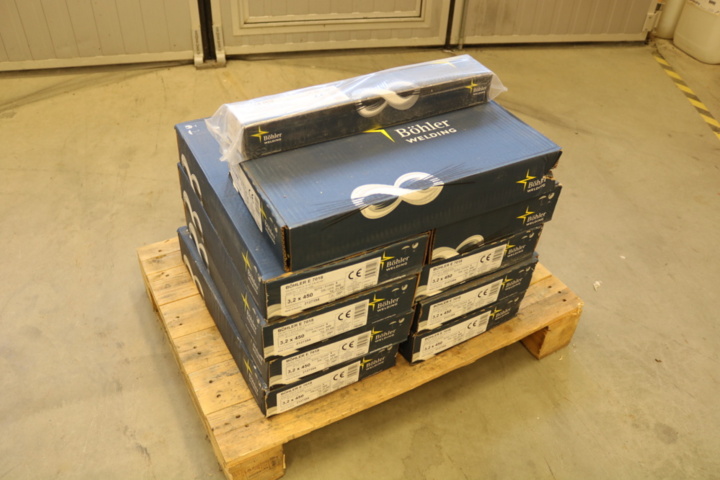 1416610-2 Elektrod Böhler E 7018 3,2x450. 9 paket