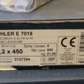 1416610-6 Elektrod Böhler E 7018 3,2x450. 9 paket