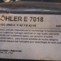 1416610-8 Elektrod Böhler E 7018 3,2x450. 9 paket