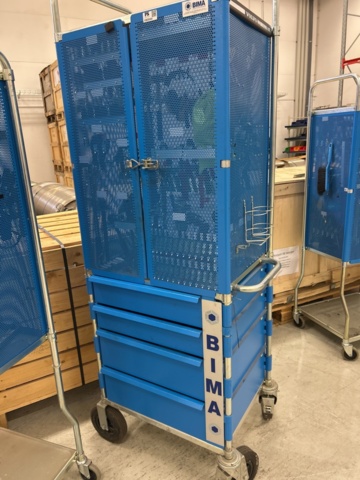 1363344-15 Verktygsvagn med innehåll - Bima