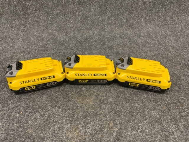 1429257-2 3 st Stanley Batteri - FATMAX V20 V18 36WH SFMCB202