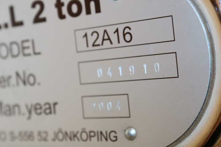 1416611-9 Snabblyftblock 2 ton - Svero