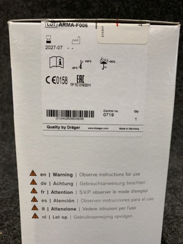 1428183-5 Flykthuva Dräger Parat 5520/5530 Mjuk Väska