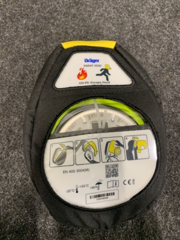 1428183-9 Flykthuva Dräger Parat 5520/5530 Mjuk Väska