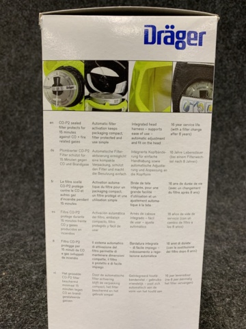 1428190-7 Escape Hood Dräger Parat 5520/5530 Soft Case