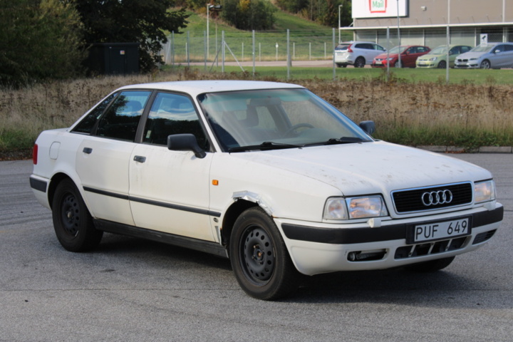 1428322-9 Audi 80 2.0 E Manuell, 115hk, 1992