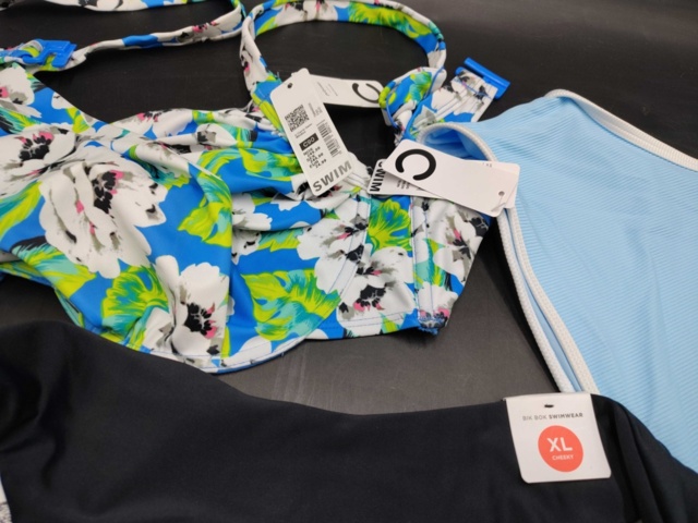 1411177-9 Badplagg 160 st – Blandade modeller, olika färger och storlekar