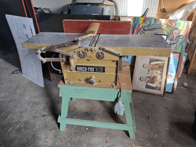 1400596-1 Planhyvel emco rex b20