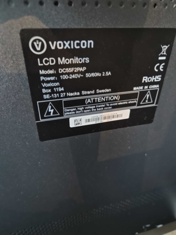 1313595-3 Bildskärmar/ TV, 4 st - reparationsobjekt