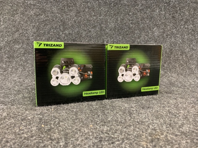 1429084-2 2 st Pannlampor 5 x LED Cree T6