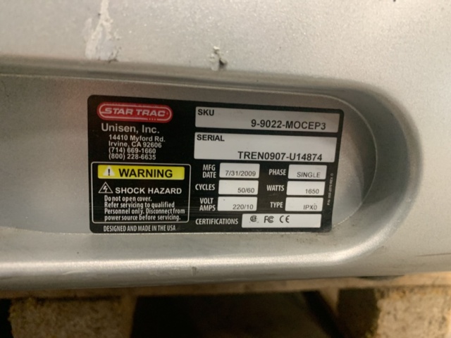 1429795-15 Löpband Startrac 9-9022-MOCEP3