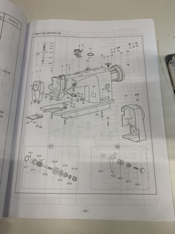 1429813-23 Symaskin Kraft KF-206H-L18-7