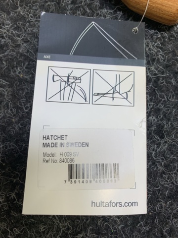 1429702-3 2 st Yxor Hultafors H 009 SV