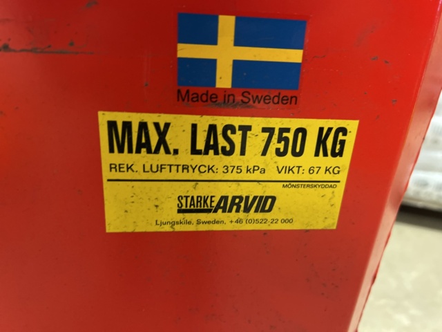 1419980-4 Avfallscontainer på hjul - Starke Arvid 14000 -2022