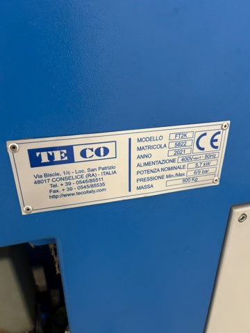 1343867-8 Kartongresare TECO FT2K – Årsmodell 2021