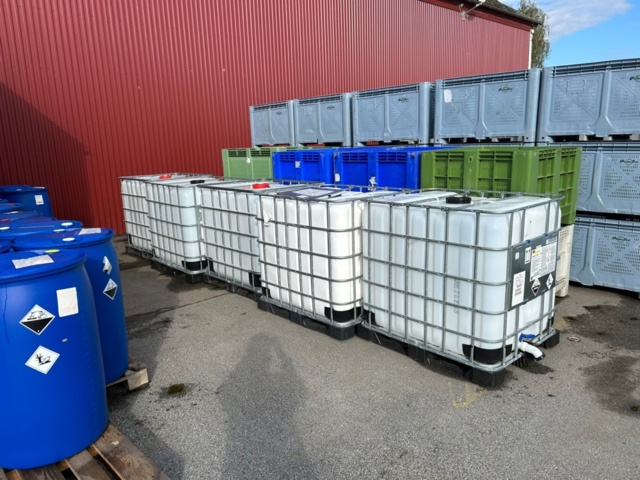 1343868-1 5 IBC containers Diversey Divosan TC 86 – 950 liters