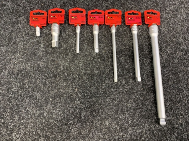 1429724-1 7 pcs Socket wrenches TengTools