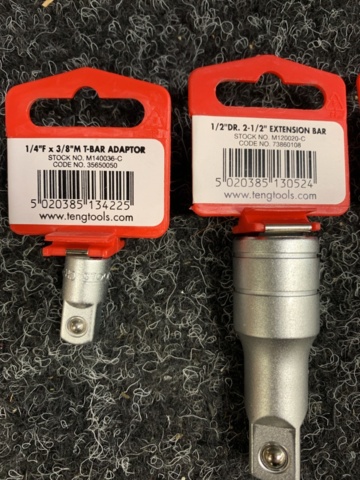 1429724-6 7 pcs Socket wrenches TengTools