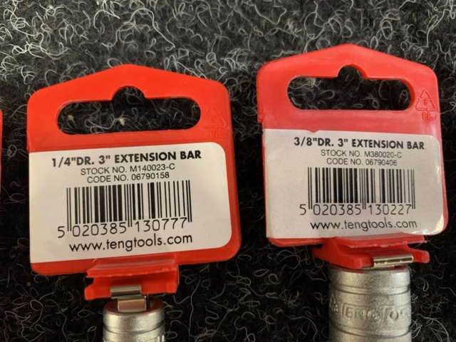 1429724-7 7 pcs Socket wrenches TengTools