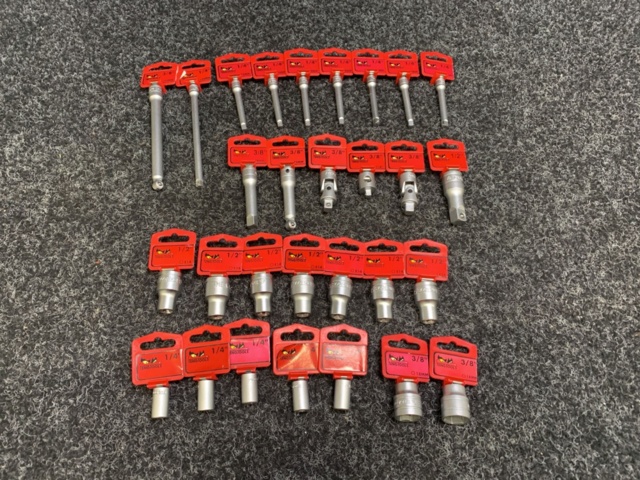 1429729-1 Sortiment med hylsnycklar TengTools