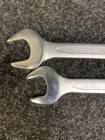 1429731-2 2 st U-ringnycklar TengTools Tum