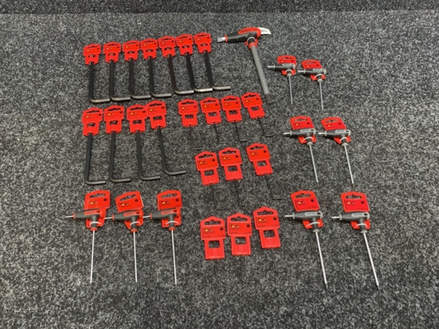 1429734-1 Sortiment med insexnycklar TengTools