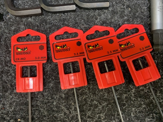 1429734-6 Sortiment med insexnycklar TengTools