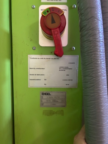 1430150-7 Formsprutningsmaskin  Engel e-motion 440/100