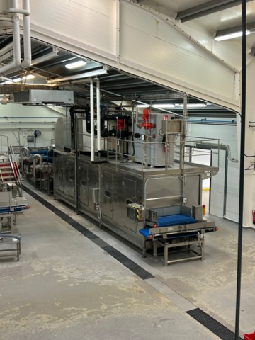 Complete Turatti drying and cooling line for lettuce and leafy ...