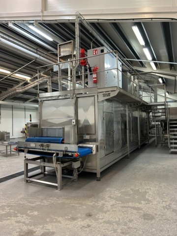 1343881-3 Komplett Turatti tork- och kyl-linje för sallad och bladgrönsaker