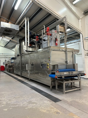 1343881-6 Komplett Turatti tork- och kyl-linje för sallad och bladgrönsaker