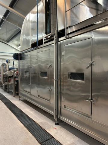 1343881-10 Komplett Turatti tork- och kyl-linje för sallad och bladgrönsaker