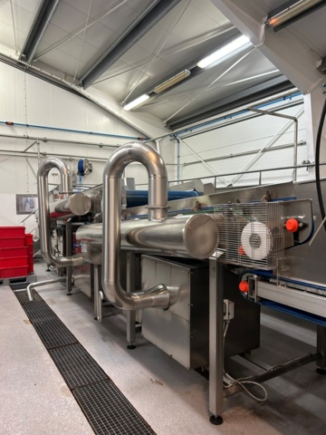 1343881-11 Komplett Turatti tork- och kyl-linje för sallad och bladgrönsaker