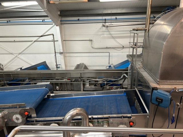 1343881-12 Komplett Turatti tork- och kyl-linje för sallad och bladgrönsaker