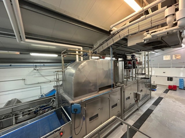 1343881-14 Komplett Turatti tork- och kyl-linje för sallad och bladgrönsaker