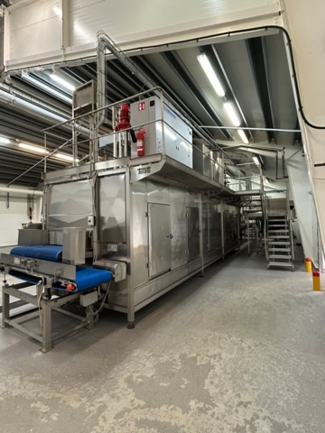 1343881-17 Komplett Turatti tork- och kyl-linje för sallad och bladgrönsaker