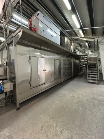 1343881-18 Komplett Turatti tork- och kyl-linje för sallad och bladgrönsaker