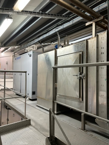 1343881-19 Komplett Turatti tork- och kyl-linje för sallad och bladgrönsaker