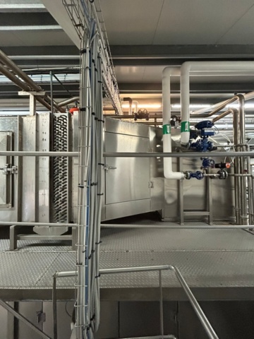 1343881-20 Komplett Turatti tork- och kyl-linje för sallad och bladgrönsaker