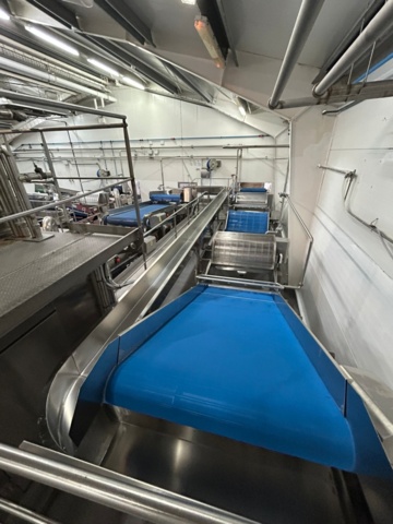 1343881-21 Komplett Turatti tork- och kyl-linje för sallad och bladgrönsaker