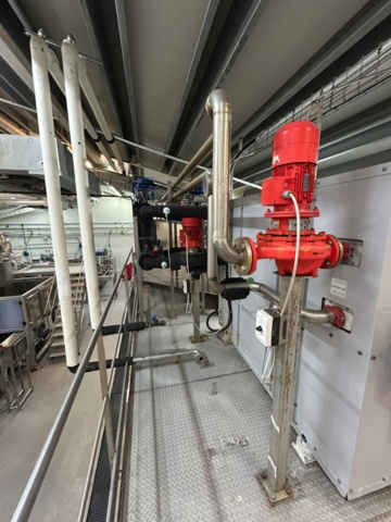 1343881-23 Komplett Turatti tork- och kyl-linje för sallad och bladgrönsaker