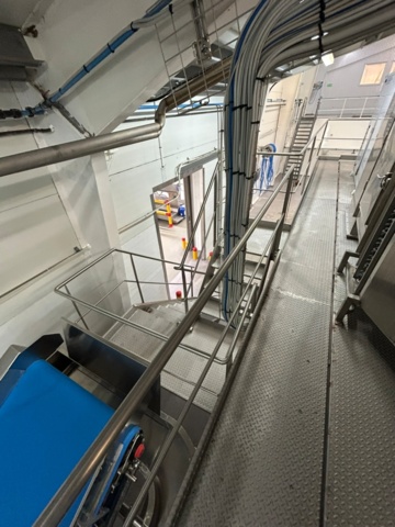 1343881-27 Komplett Turatti tork- och kyl-linje för sallad och bladgrönsaker