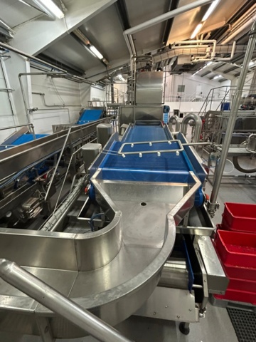 1343881-35 Komplett Turatti tork- och kyl-linje för sallad och bladgrönsaker