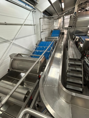 1343881-36 Komplett Turatti tork- och kyl-linje för sallad och bladgrönsaker