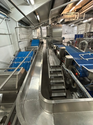 1343881-37 Komplett Turatti tork- och kyl-linje för sallad och bladgrönsaker