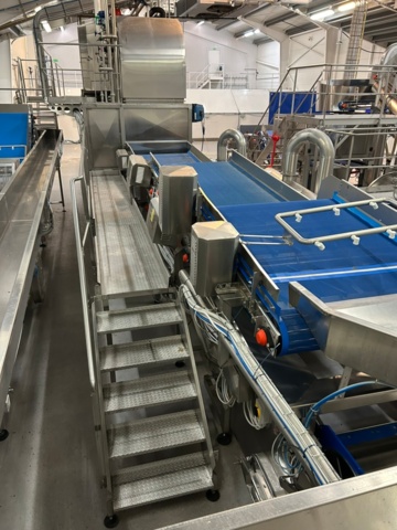 1343881-39 Komplett Turatti tork- och kyl-linje för sallad och bladgrönsaker