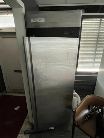 1430154-1 Rostfritt frysskåp, Rolley