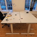 918961-2 Kontorsmöbler, Fritz Hansen bord & stolar, skrivare m.m.