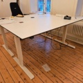 918961-4 Kontorsmöbler, Fritz Hansen bord & stolar, skrivare m.m.