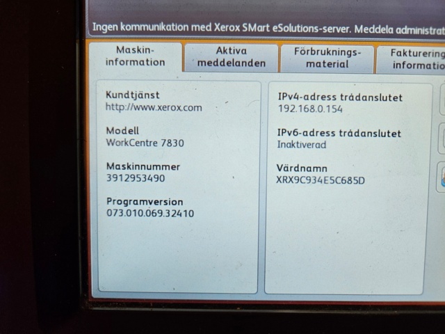 918961-22 Kontorsmöbler, Fritz Hansen bord & stolar, skrivare m.m.